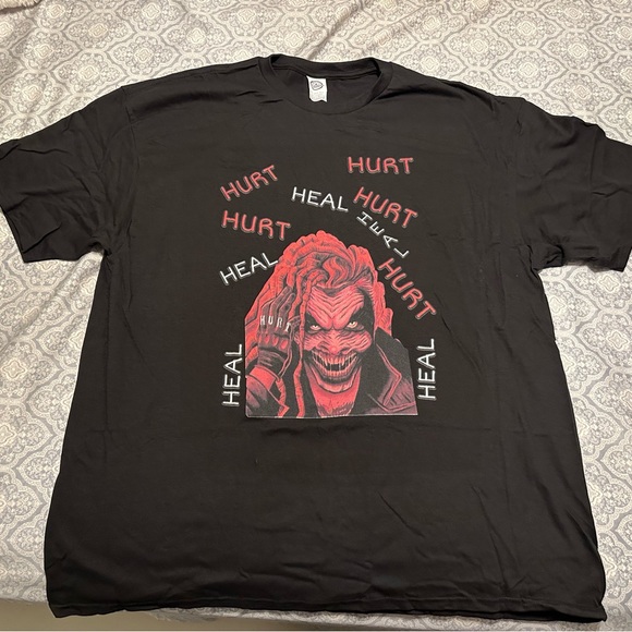 Bray Wyatt wrestling shirt Fiend YOWIE WOWIE WWE Firefly Funhouse Wyatt Family - Picture 1 of 1
